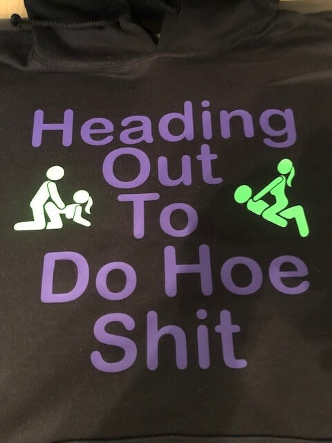 Heading Out To Do Hoe Shit